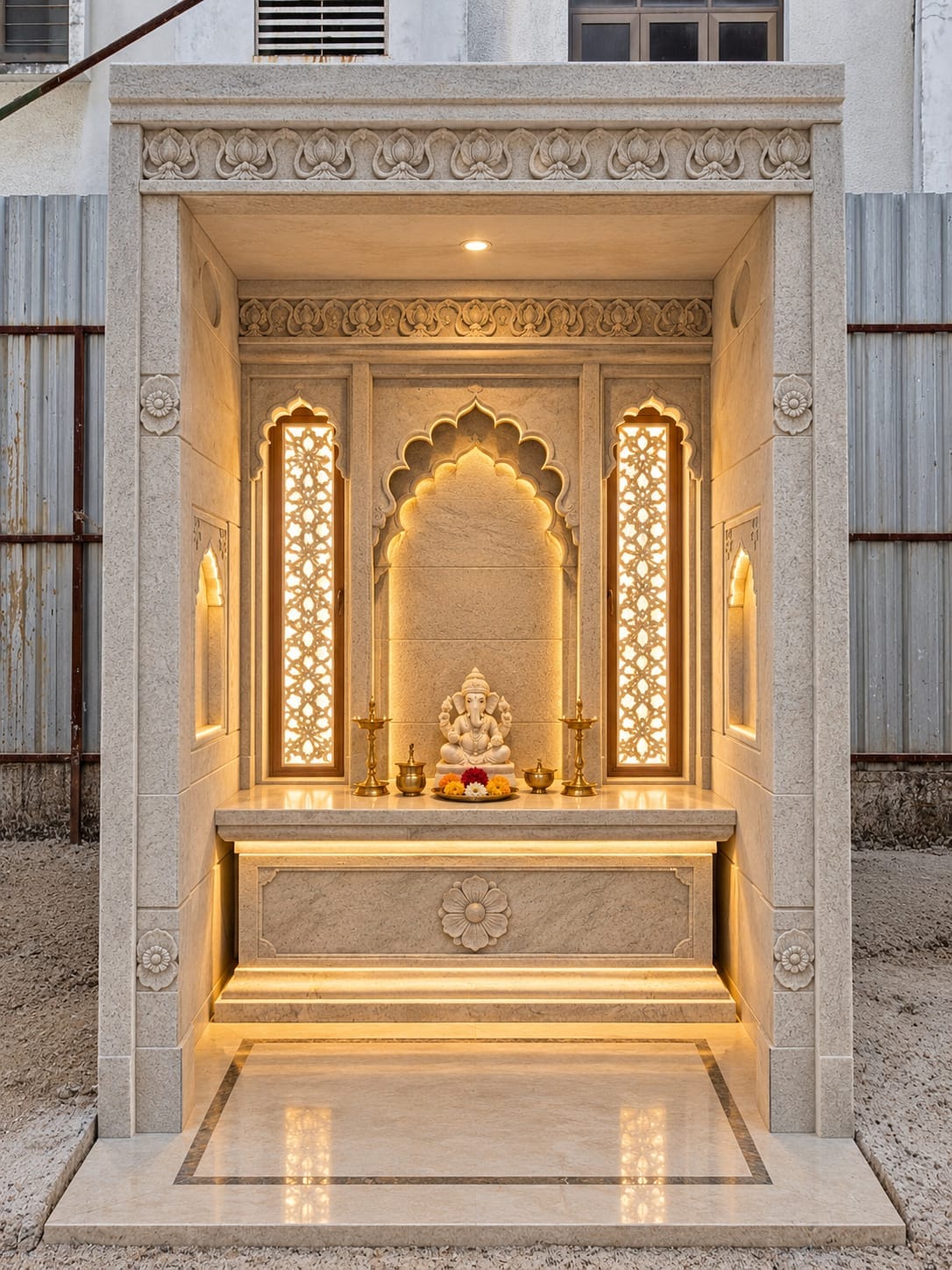 Stone Mandir Design #03
