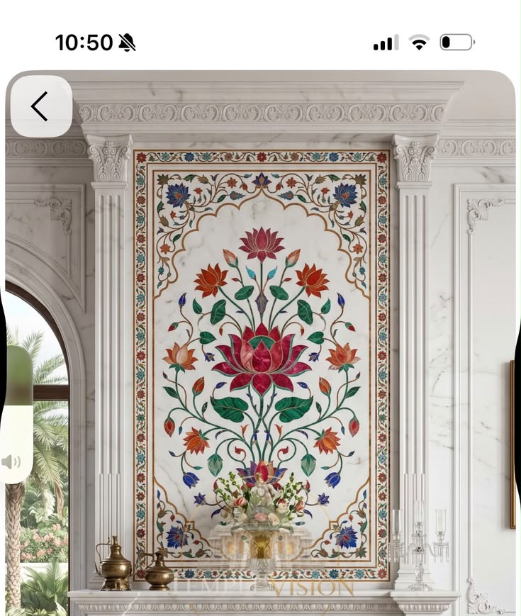Marble Inlay Work Design #11